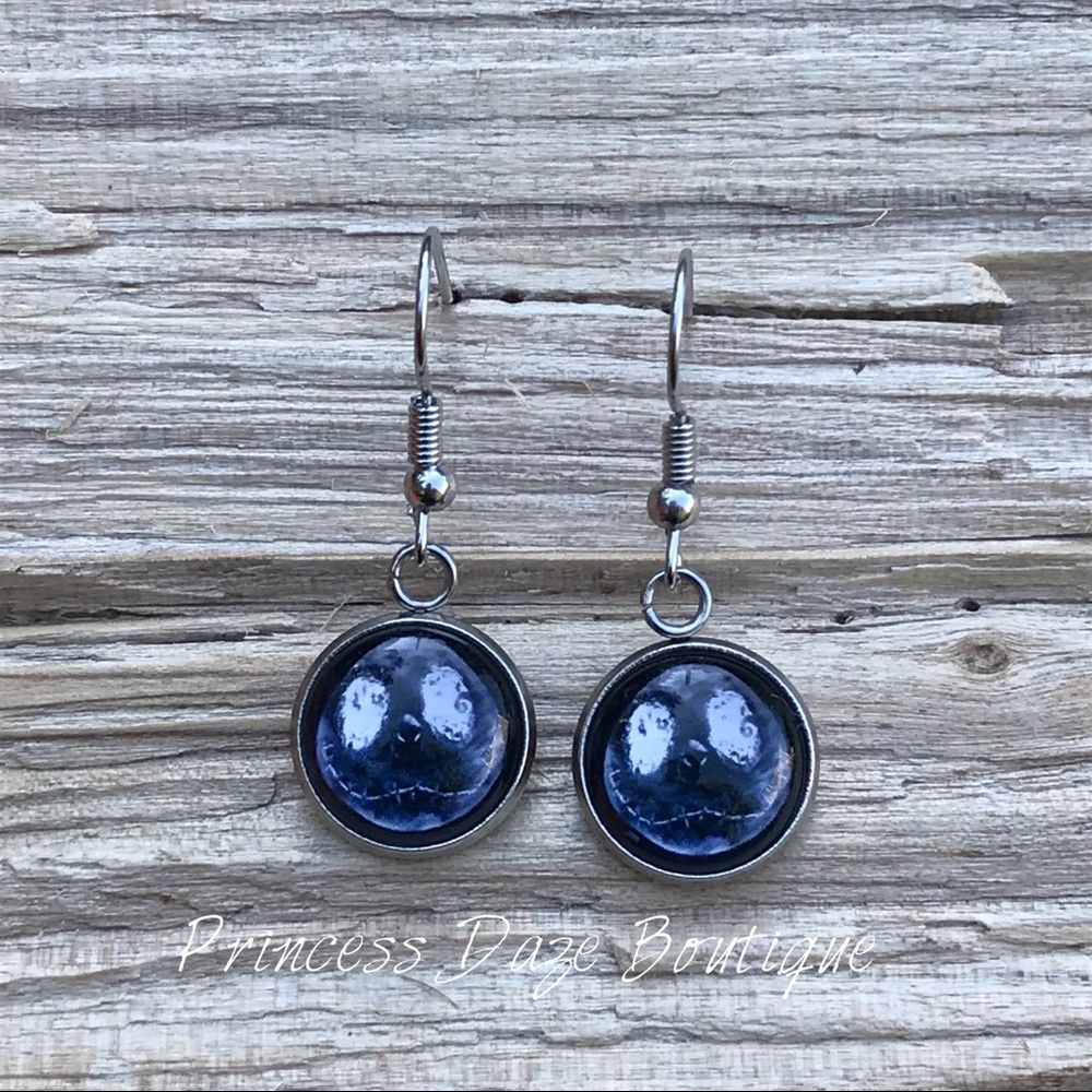 Jack Skellington Dangle Earrings